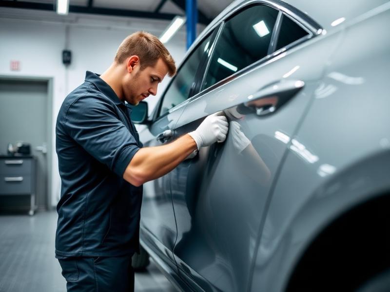 Réparation de carrosserie en atelier à Montreux